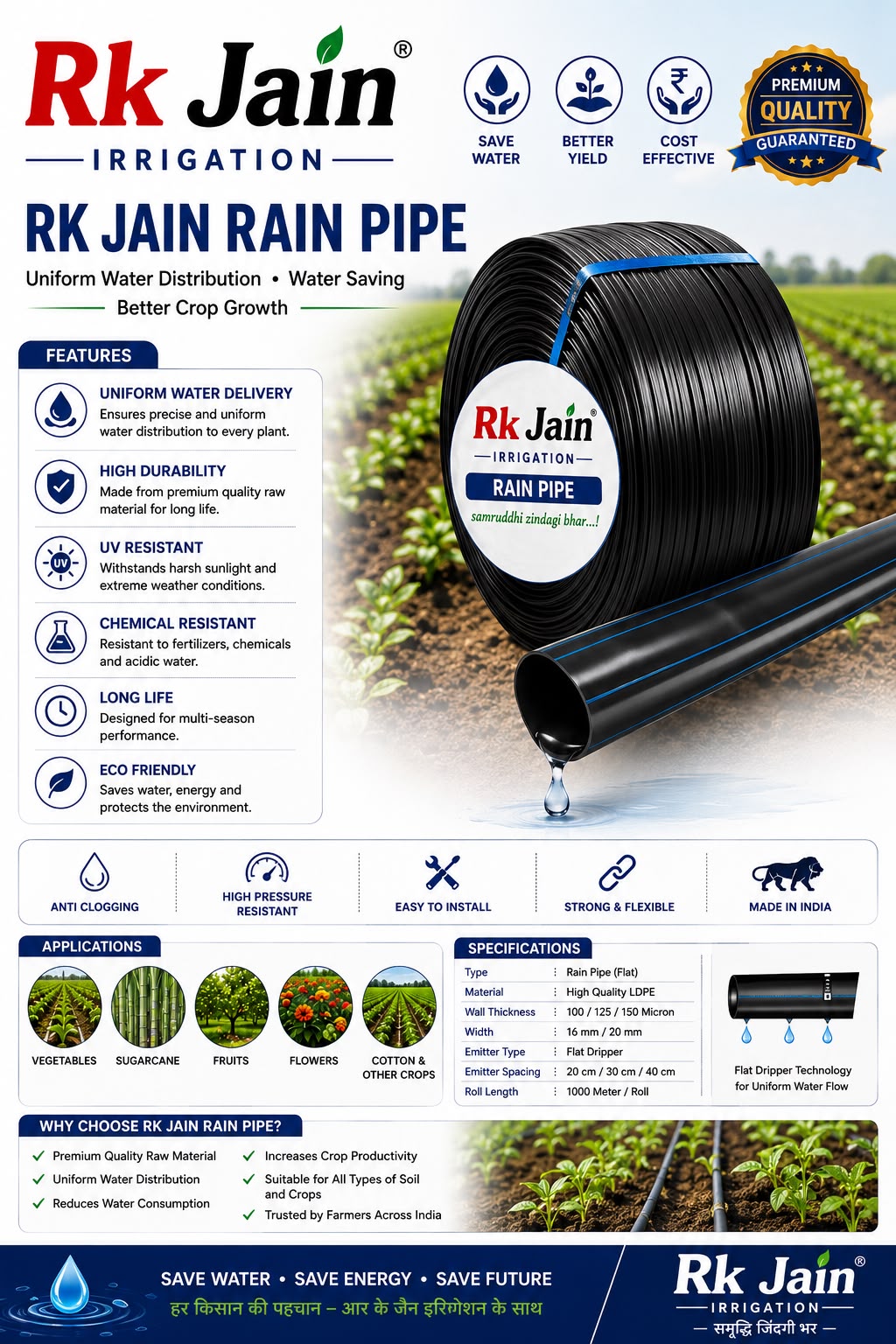 RK Jain Rain Pipe