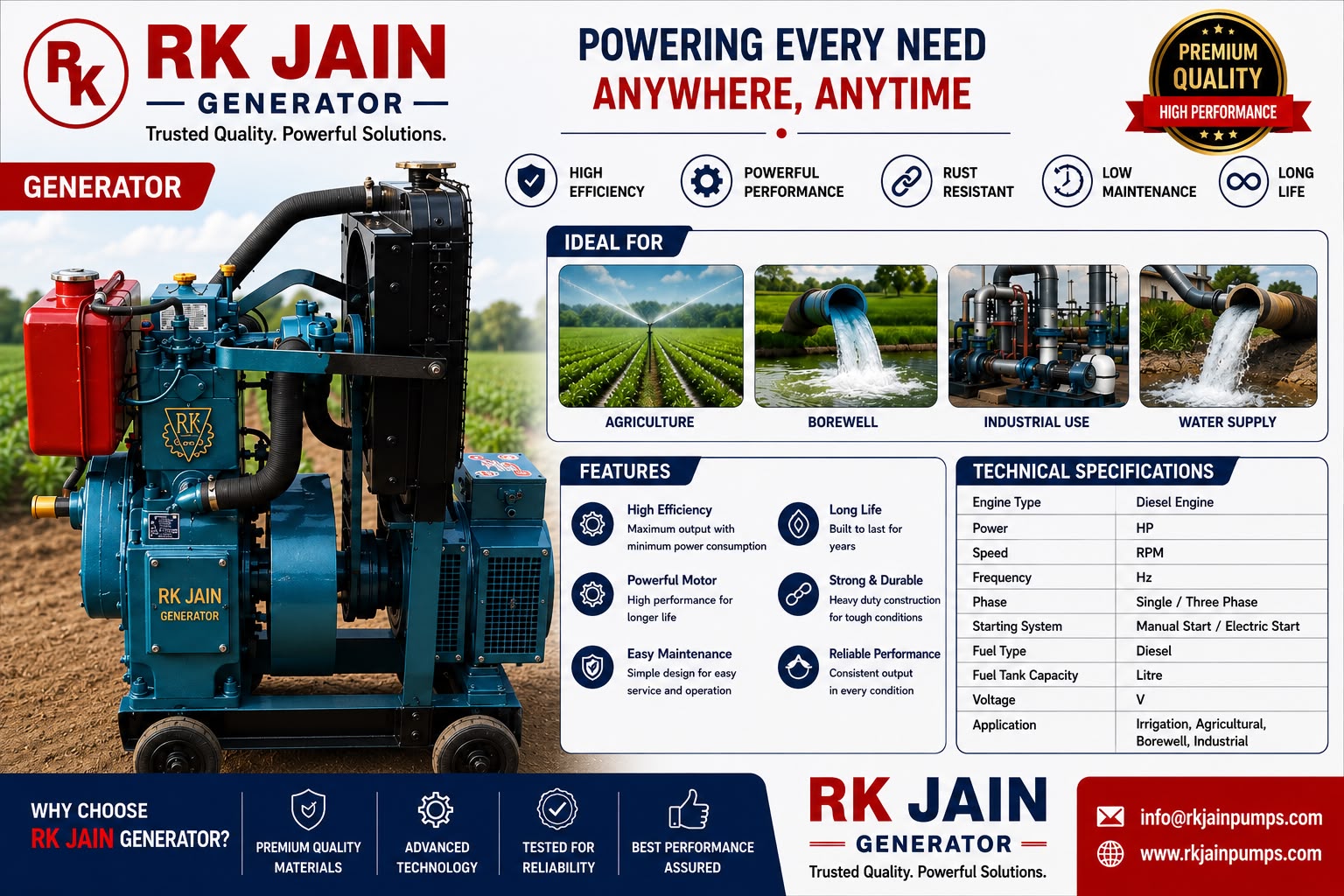 RK Jain Generator