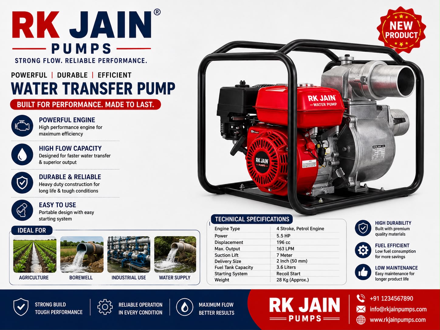 RK Jain Water Transfer Pump